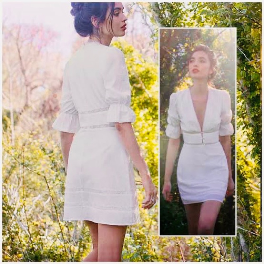 Boho Reformation mini dress - Picture 2 of 3